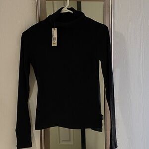 Buffalo:  Mavra Women's Ribbed Turtleneck Top, Black